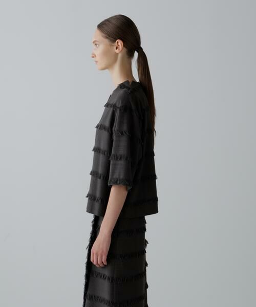 ADORE / アドーア シャツ・ブラウス | フリンジチェックブラウス | 詳細3