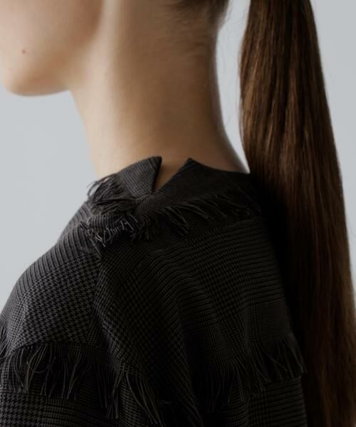 ADORE / アドーア シャツ・ブラウス | フリンジチェックブラウス | 詳細7