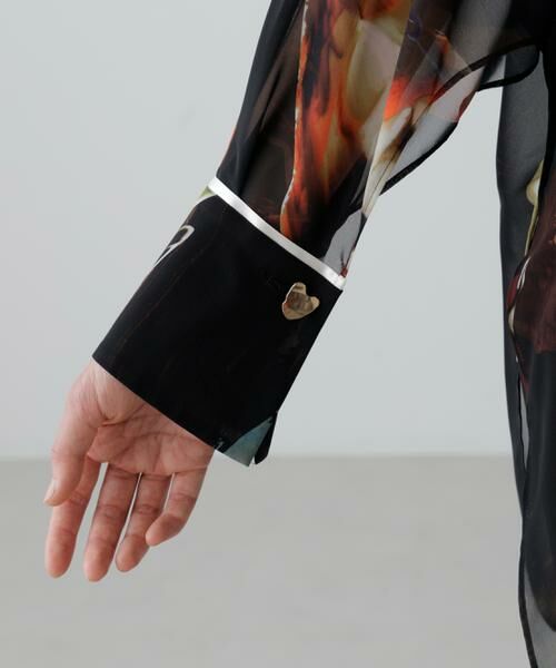 ADORE / アドーア シャツ・ブラウス | メルティングプリントブラウス | 詳細9