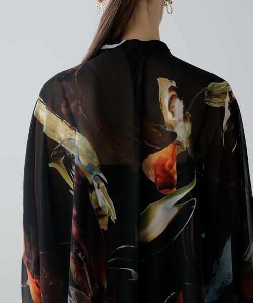 ADORE / アドーア シャツ・ブラウス | メルティングプリントブラウス | 詳細10