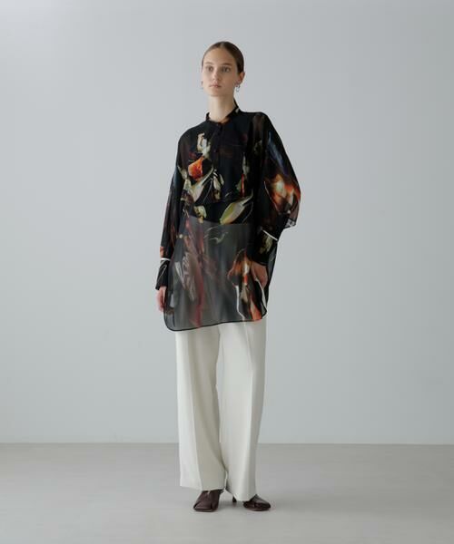 ADORE / アドーア シャツ・ブラウス | メルティングプリントブラウス | 詳細3