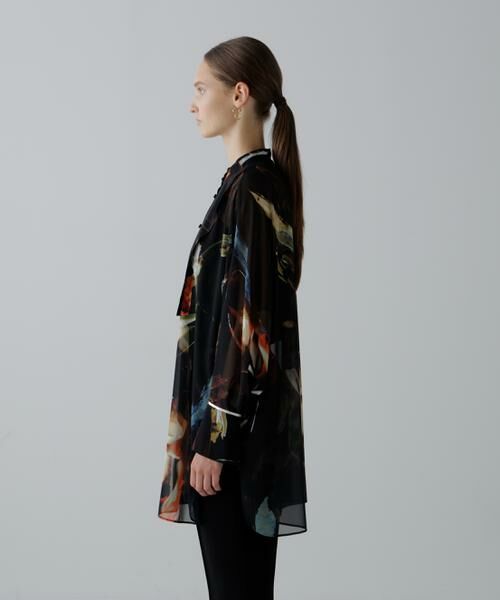 ADORE / アドーア シャツ・ブラウス | メルティングプリントブラウス | 詳細4