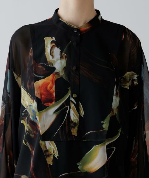 ADORE / アドーア シャツ・ブラウス | メルティングプリントブラウス | 詳細6