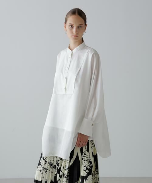 ADORE / アドーア シャツ・ブラウス | シルキーソフトサテンブラウス | 詳細1