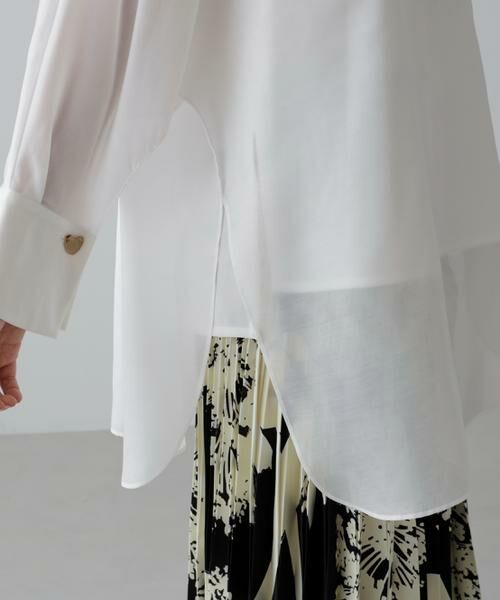 ADORE / アドーア シャツ・ブラウス | シルキーソフトサテンブラウス | 詳細7