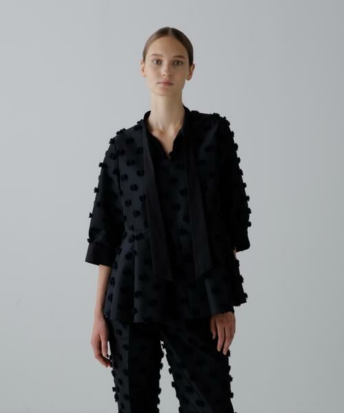 ADORE / アドーア シャツ・ブラウス | ラビットテールジャガードブラウス | 詳細1
