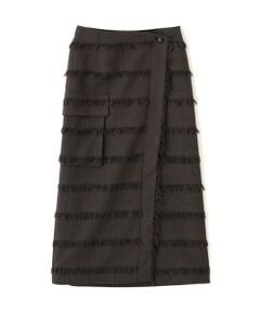 ADORE / アドーア スカート | フリンジチェックスカート