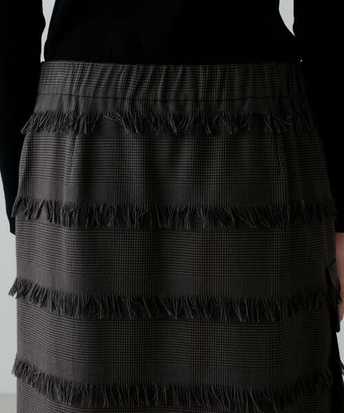 ADORE / アドーア スカート | フリンジチェックスカート | 詳細11