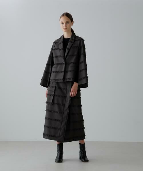 ADORE / アドーア スカート | フリンジチェックスカート | 詳細1