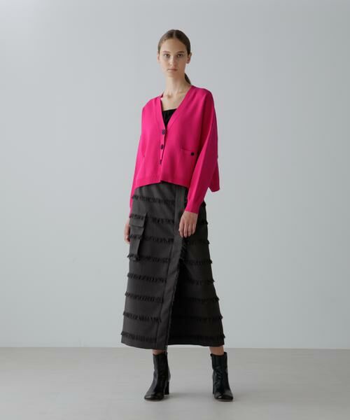 ADORE / アドーア スカート | フリンジチェックスカート | 詳細3