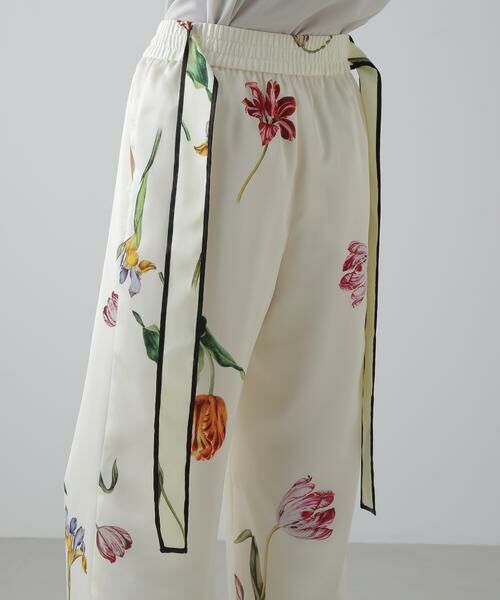 アドーア プリント　パンツ　ワイド　36 ◇ピクトリカルブックプリントパンツ （パンツ）｜ADORE