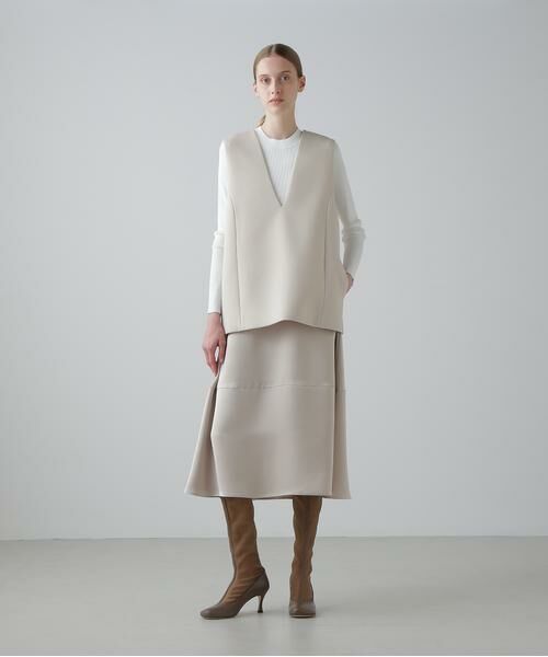 ADORE / アドーア ワンピース | ◆カルゼスポンジボンディングワンピース | 詳細5