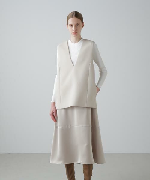 ADORE / アドーア ワンピース | ◆カルゼスポンジボンディングワンピース | 詳細6