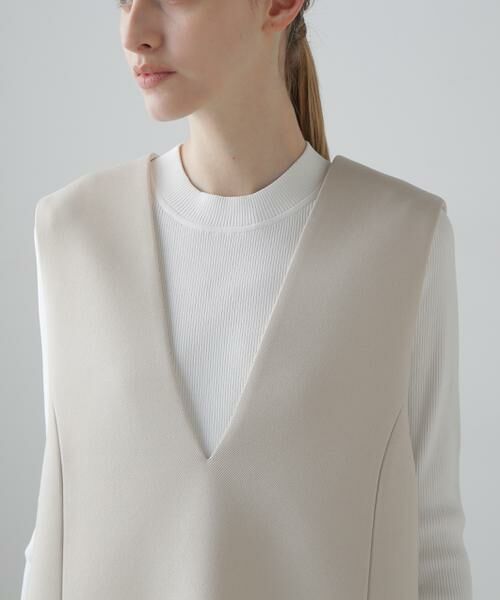 ADORE / アドーア ワンピース | ◆カルゼスポンジボンディングワンピース | 詳細9