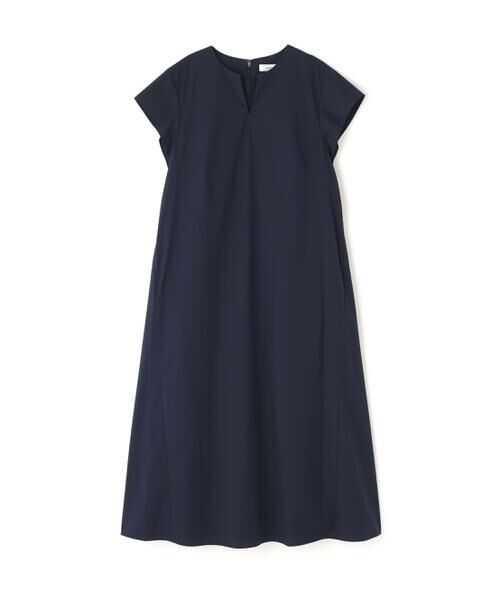 ADORE/アドーア ◆クリスピーコットンワンピース ネイビー 38 ADORE/アドーア ◆クリスピーコットンワンピース ネイビー 38