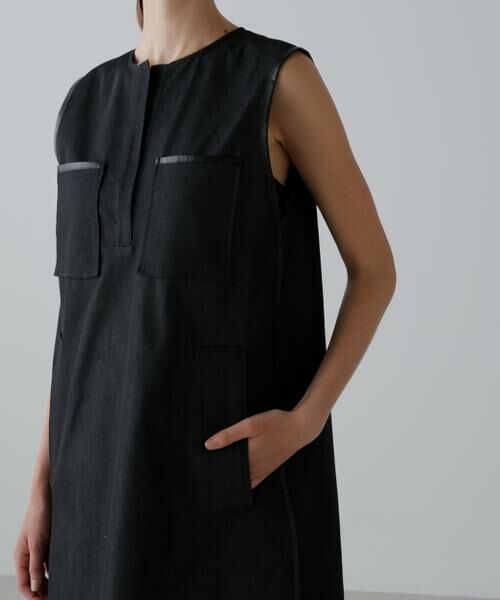 ADORE / アドーア ワンピース | デニムライクストレッチワンピース | 詳細7
