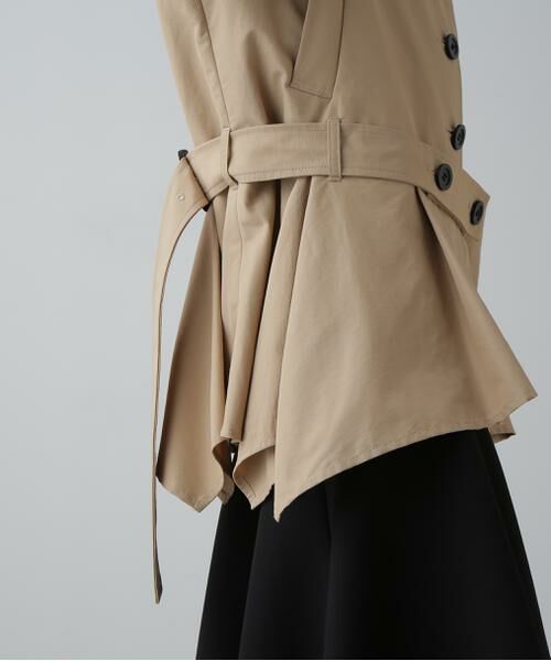 ADORE / アドーア テーラードジャケット | ◆コットンナイロングログランジャケット | 詳細12