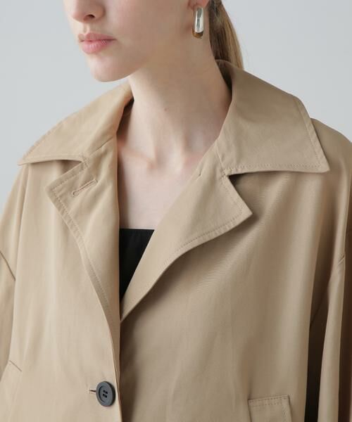 ADORE / アドーア テーラードジャケット | ◆コットンナイロングログランジャケット | 詳細8