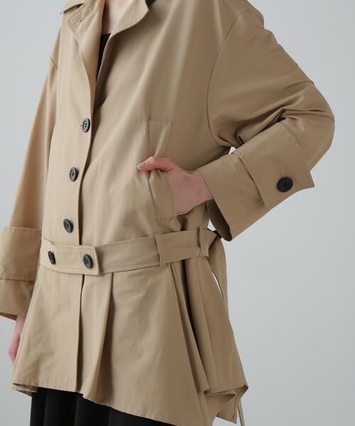 ADORE / アドーア テーラードジャケット | ◆コットンナイロングログランジャケット | 詳細10