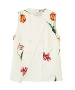 ADORE / アドーア テーラードジャケット | ◆ピクトリカルブックプリントジレ