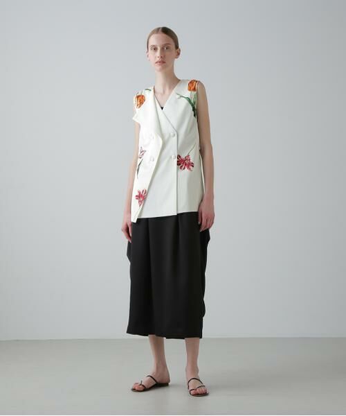 ADORE / アドーア テーラードジャケット | ◆ピクトリカルブックプリントジレ | 詳細3