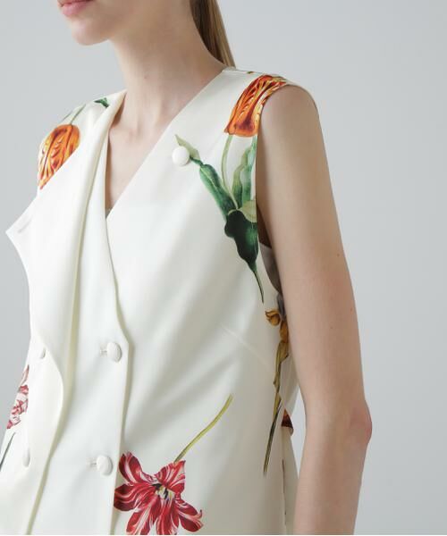 ADORE / アドーア テーラードジャケット | ◆ピクトリカルブックプリントジレ | 詳細8