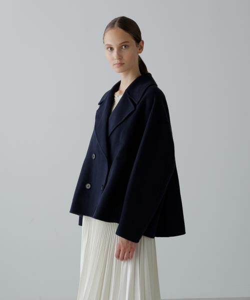 ADORE / アドーア テーラードジャケット | ソリッドウールリバージャケット | 詳細3