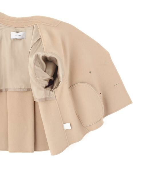 ADORE / アドーア テーラードジャケット | ソリッドウールリバージャケット | 詳細14