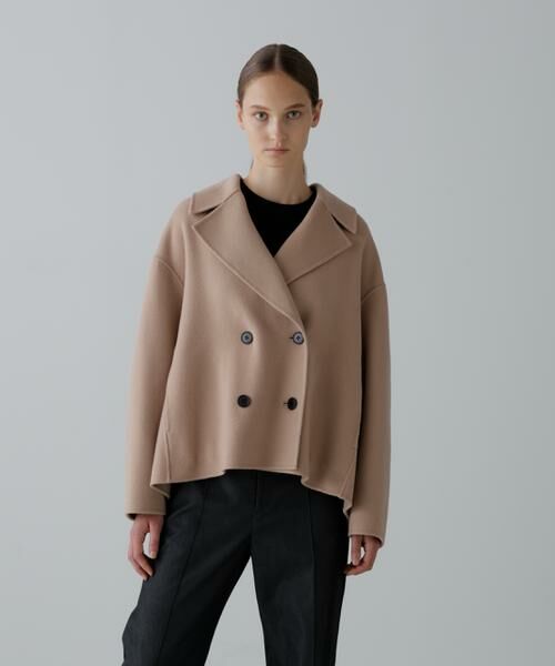 ADORE / アドーア テーラードジャケット | ソリッドウールリバージャケット | 詳細6