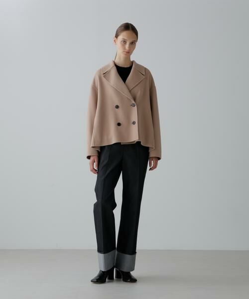 ADORE / アドーア テーラードジャケット | ソリッドウールリバージャケット | 詳細7