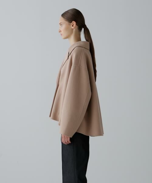 ADORE / アドーア テーラードジャケット | ソリッドウールリバージャケット | 詳細8