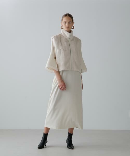 ADORE / アドーア テーラードジャケット | フェイクファーベスト | 詳細2