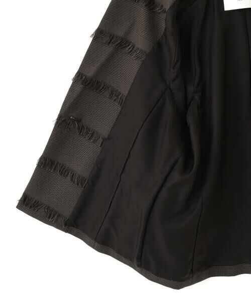 ADORE / アドーア テーラードジャケット | フリンジチェックジャケット | 詳細10