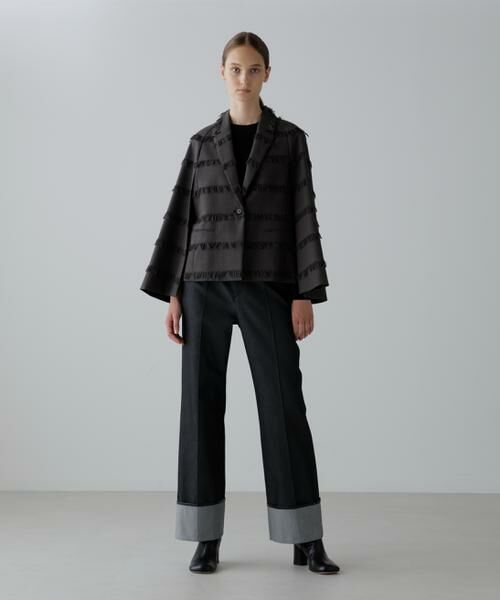 ADORE / アドーア テーラードジャケット | フリンジチェックジャケット | 詳細2