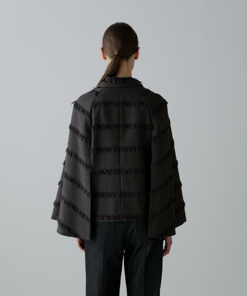 ADORE / アドーア テーラードジャケット | フリンジチェックジャケット | 詳細5