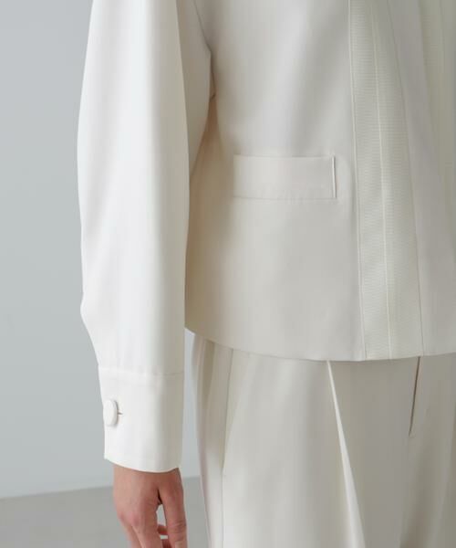 ADORE / アドーア テーラードジャケット | ストレッチジョーゼットジャケット | 詳細9