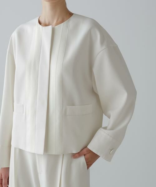 ADORE / アドーア テーラードジャケット | ストレッチジョーゼットジャケット | 詳細7