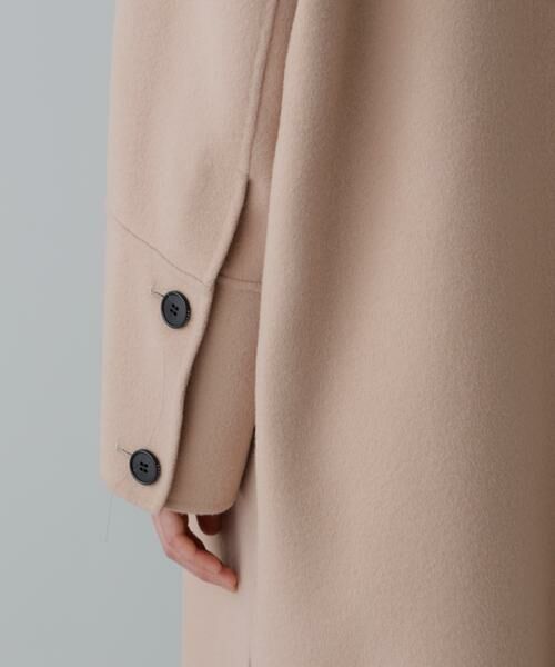 ADORE / アドーア アウター | ソリッドウールリバーノーカラーコート | 詳細14