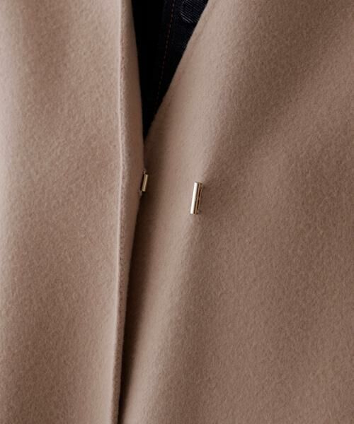 ADORE / アドーア アウター | ソリッドウールリバーノーカラーコート | 詳細11