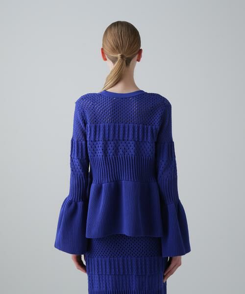 ADORE / アドーア ニット・セーター | ◆パターンニットカーディガン | 詳細4