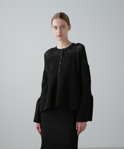ADORE / アドーア ニット・セーター | ◆パターンニットカーディガン | 詳細9