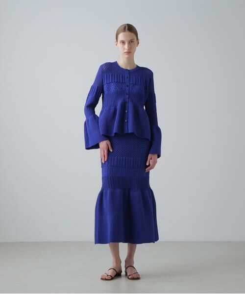 ADORE / アドーア スカート | ◆パターンニットスカート | 詳細1