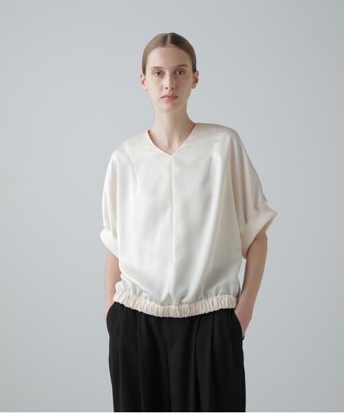 ADORE / アドーア シャツ・ブラウス | ＜20周年記念＞ダルサテンブラウス | 詳細3