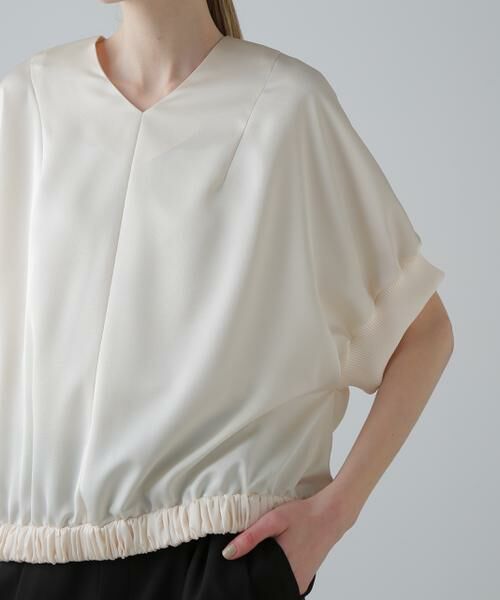 ADORE / アドーア シャツ・ブラウス | ＜20周年記念＞ダルサテンブラウス | 詳細8