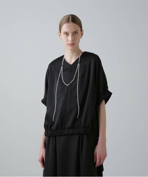 ADORE / アドーア シャツ・ブラウス | ＜20周年記念＞ダルサテンブラウス | 詳細12