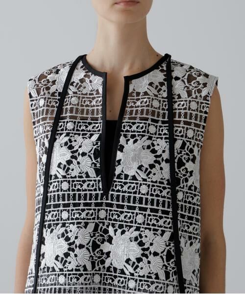 ADORE / アドーア シャツ・ブラウス | ＜20周年記念＞リュクスオーナメントレースブラウス | 詳細6