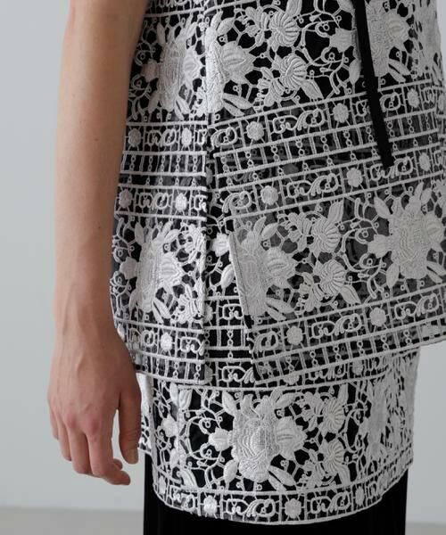 ADORE / アドーア シャツ・ブラウス | ＜20周年記念＞リュクスオーナメントレースブラウス | 詳細8