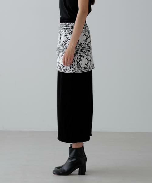 ADORE / アドーア スカート | ＜20周年記念＞リュクスオーナメントレーススカート | 詳細3