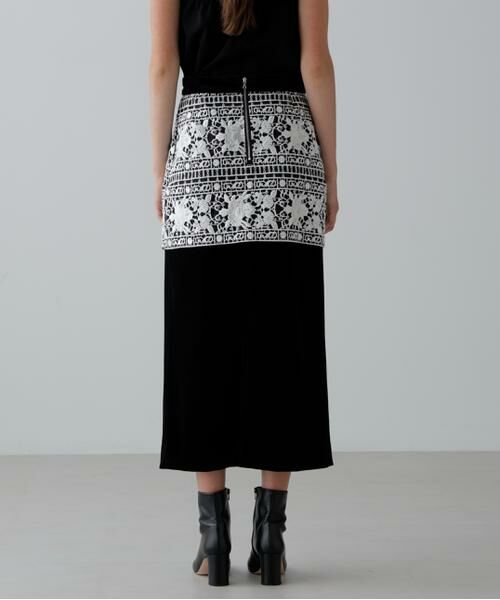 ADORE / アドーア スカート | ＜20周年記念＞リュクスオーナメントレーススカート | 詳細4