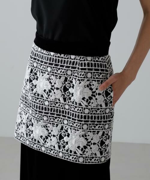 ADORE / アドーア スカート | ＜20周年記念＞リュクスオーナメントレーススカート | 詳細5